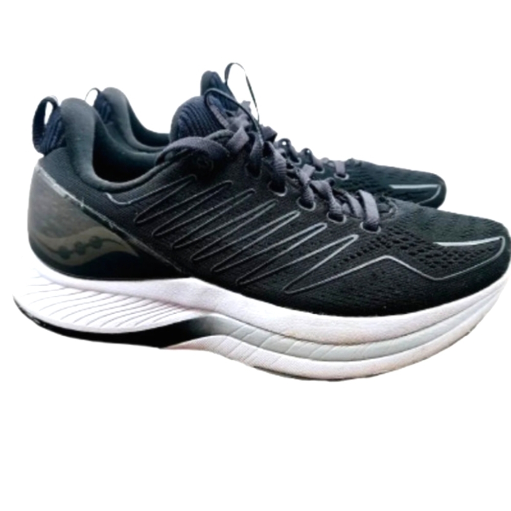 Saucony Women’s Running Shoes Black Gray Athletic Sneakers Size 8 EU 39 Comfort - Picture 3 of 10